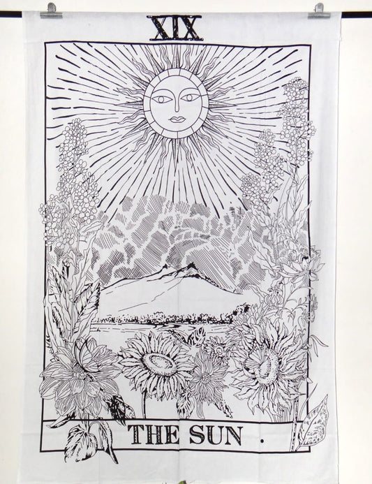 The Sun Tarot Tapestry (Single Size)