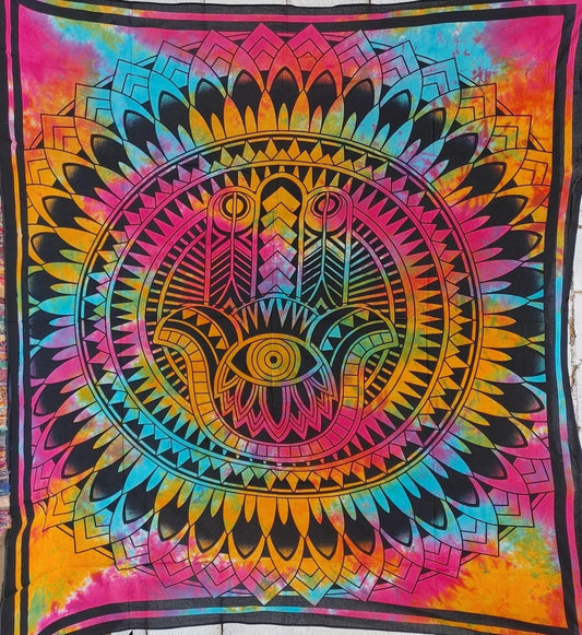 Hamsa Hand Tapestry (Double Size)