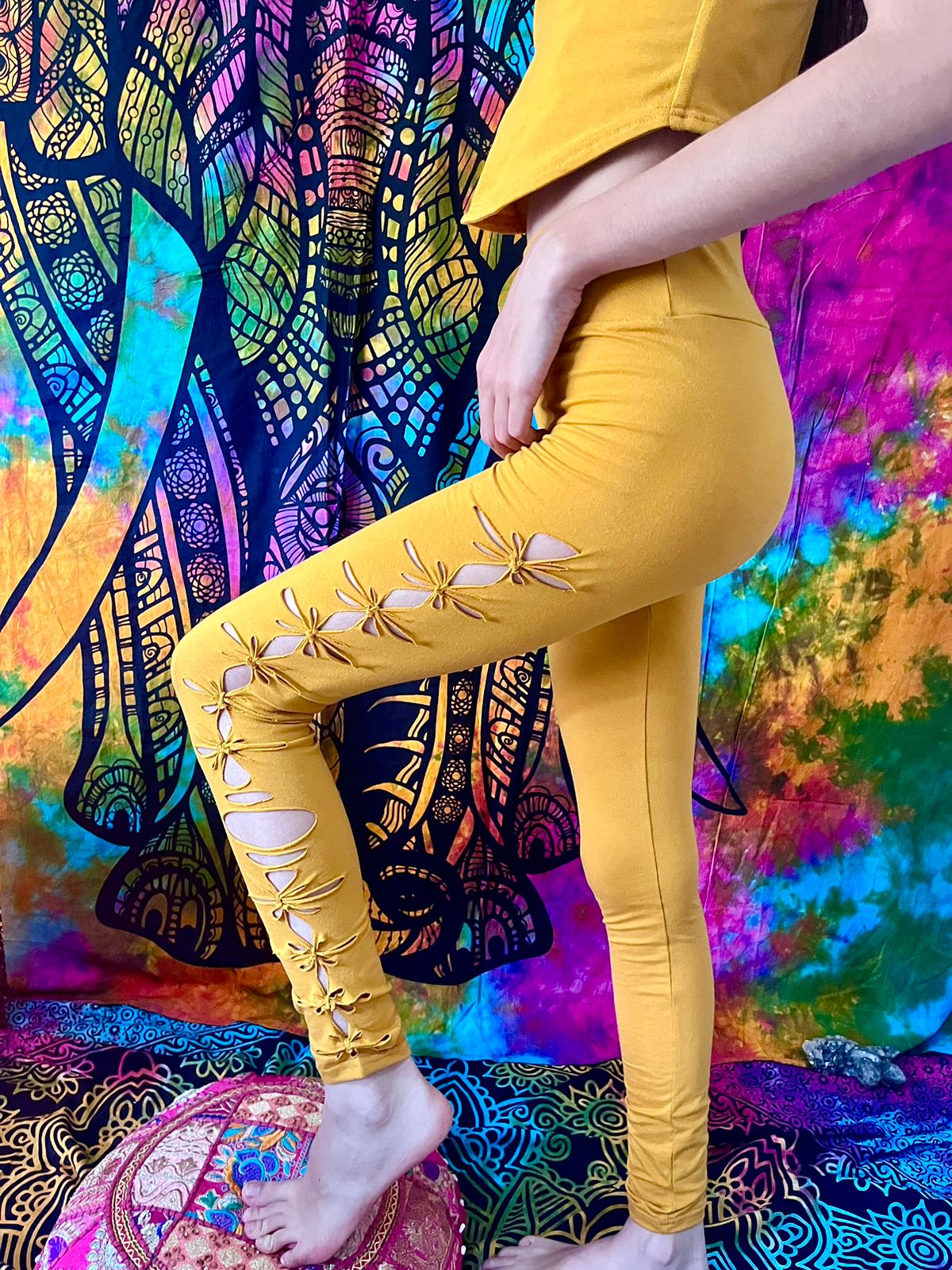 Braided Cut Out Leggings – Bodhi Tree Soul Shop