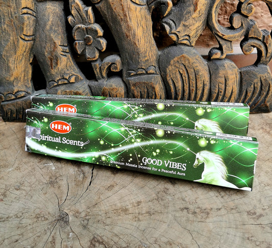 HEM Spiritual Scents Good Vibes incense sticks