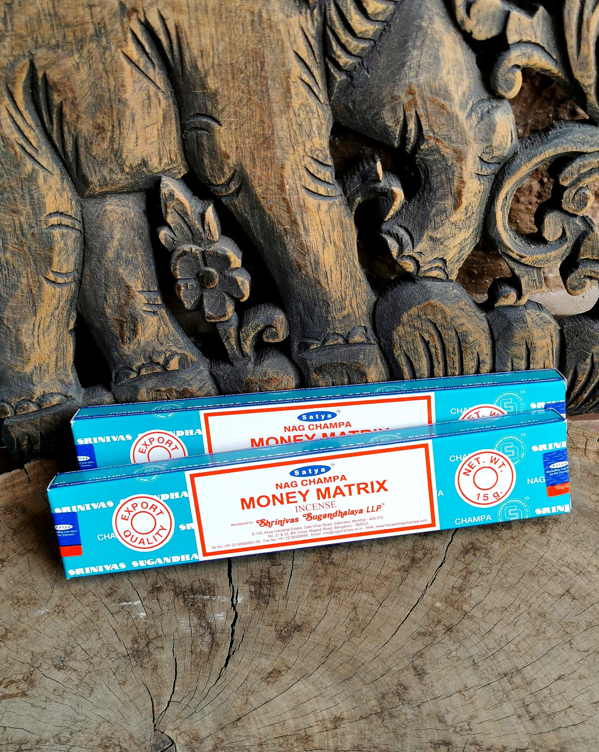 Satya Nag Champa Money Matrix incense sticks