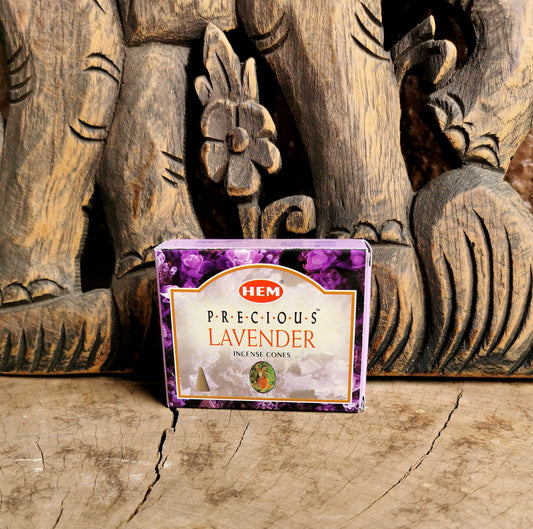 HEM Precious Lavender incense cones