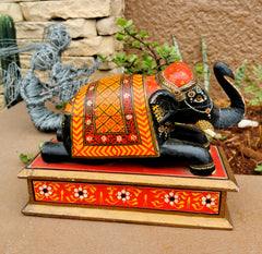 Elephant Hand Painted Draw