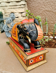 Elephant Hand Painted Draw