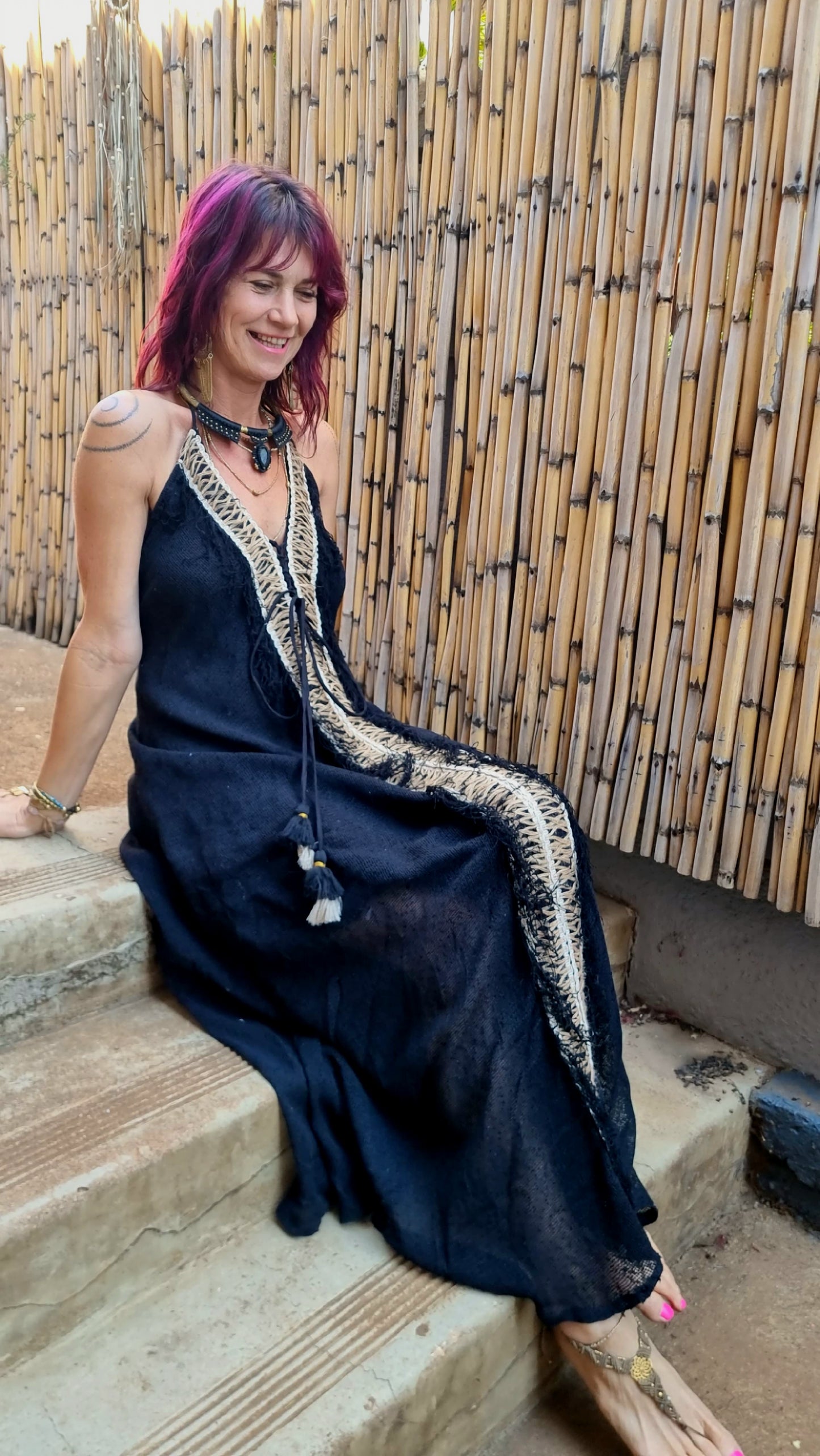 Dynasty Cotton/Hemp Dress