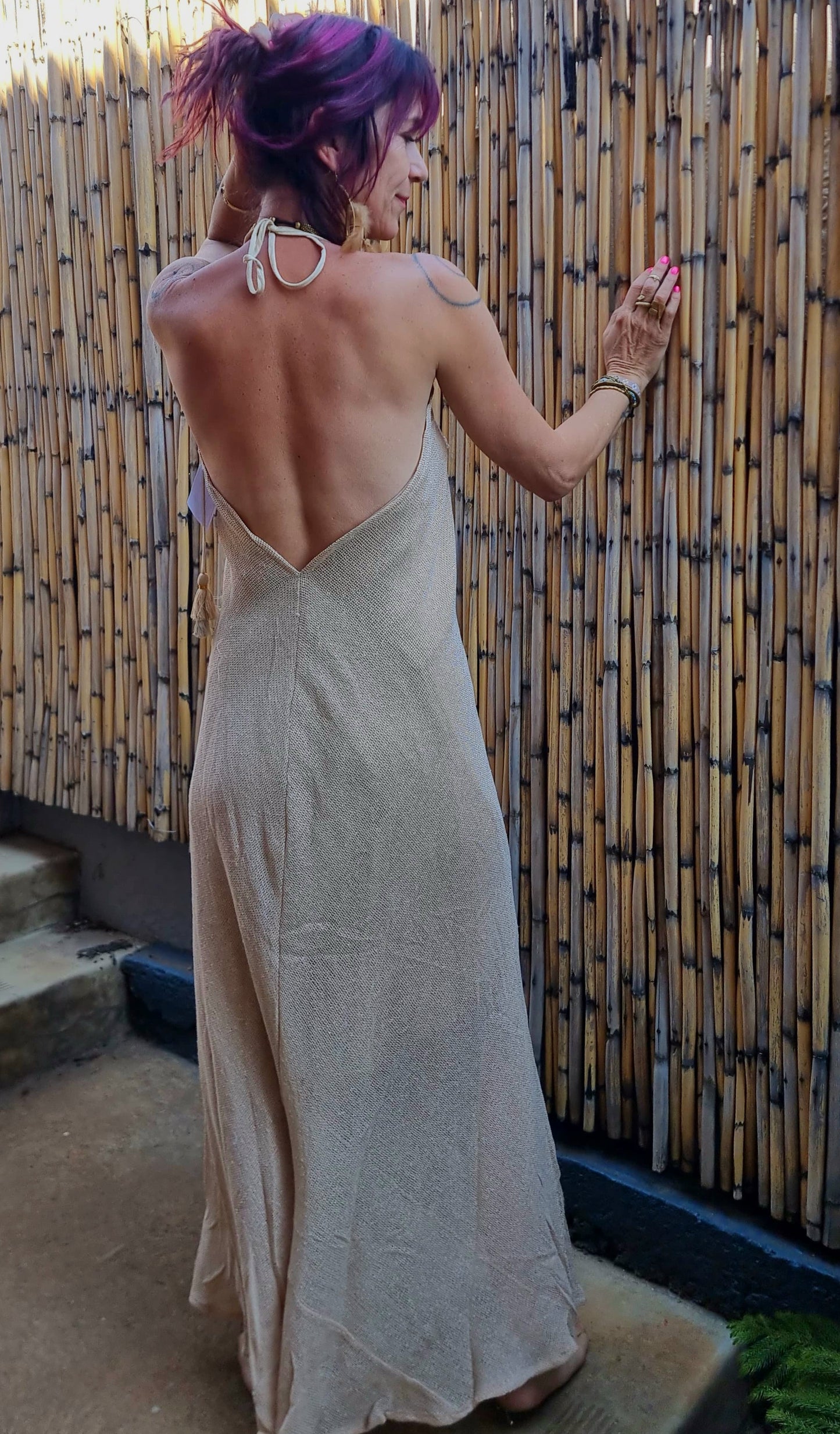 Diamond Shore Cotton/Hemp Dress