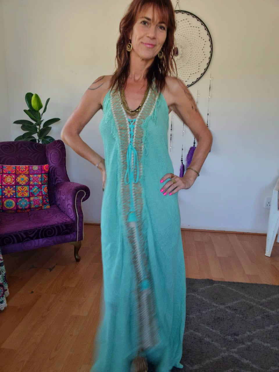 Moonlit Cotton/Hemp Dress