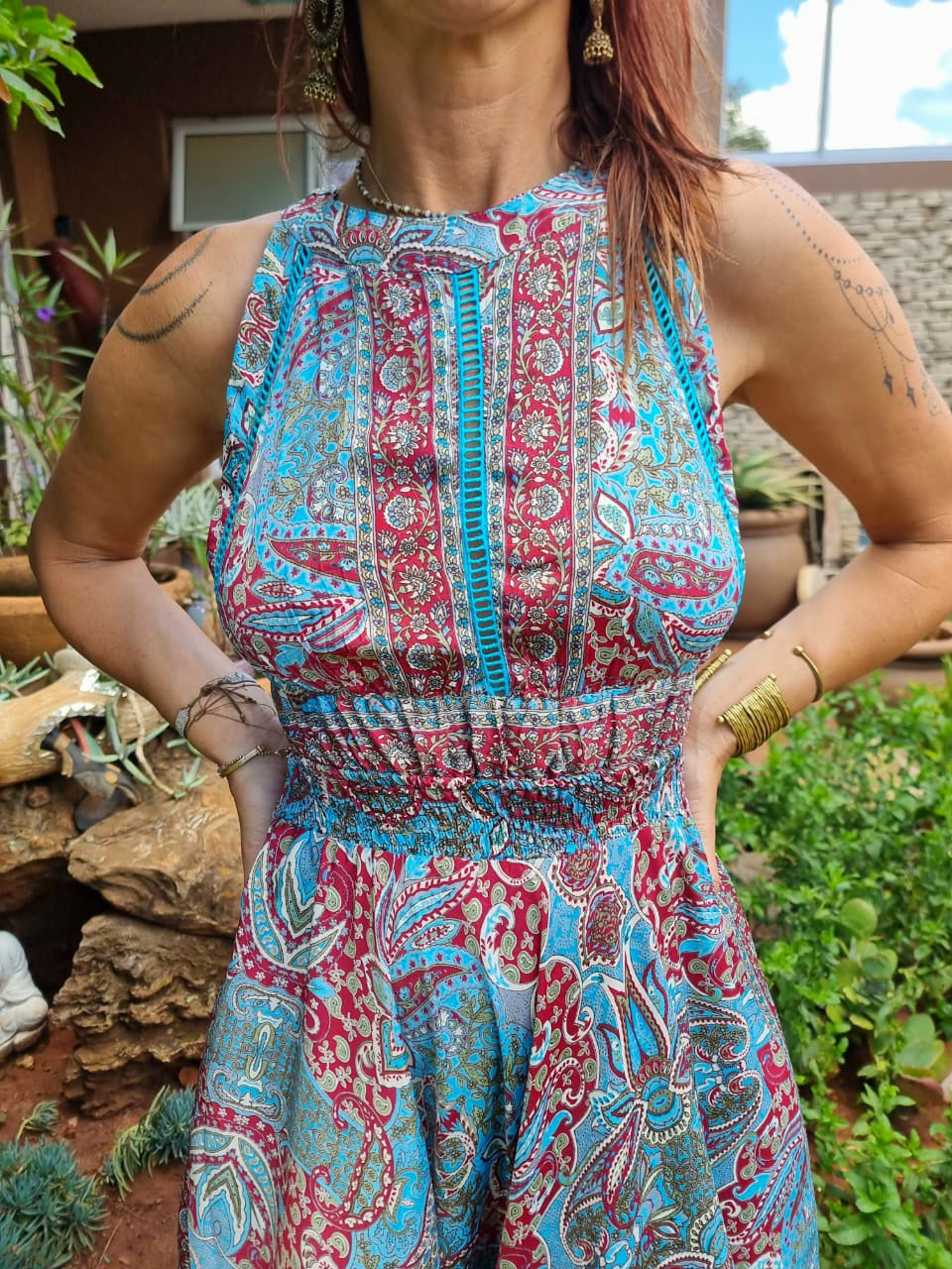 Faewood Silk Dress