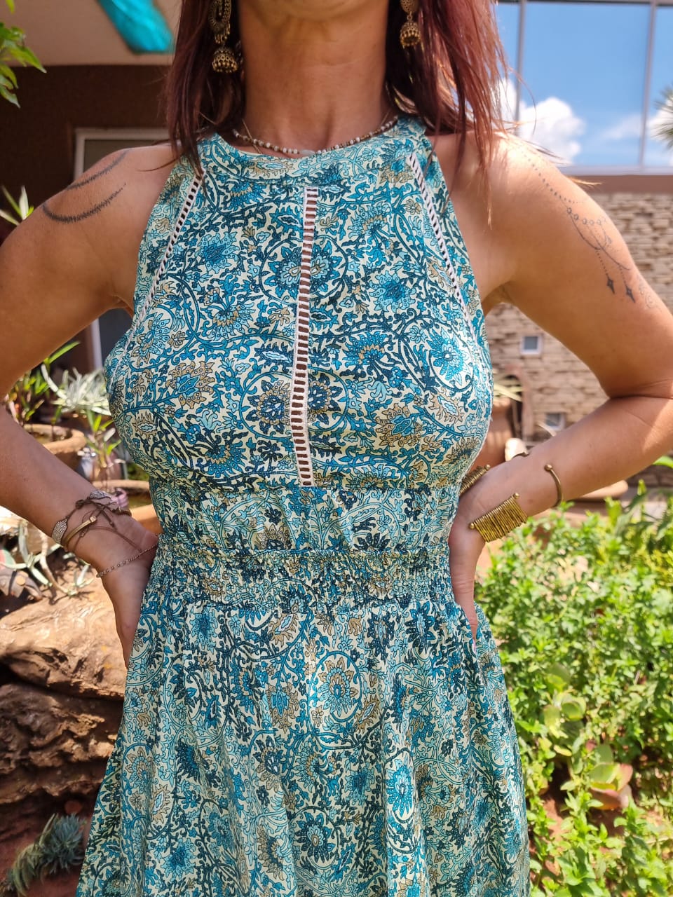 Faewood Silk Dress
