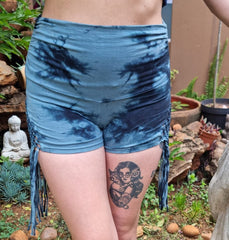 Mesh High Waisted Yoga Shorts