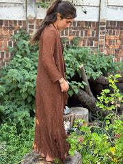 Cotton Mesh Kimono