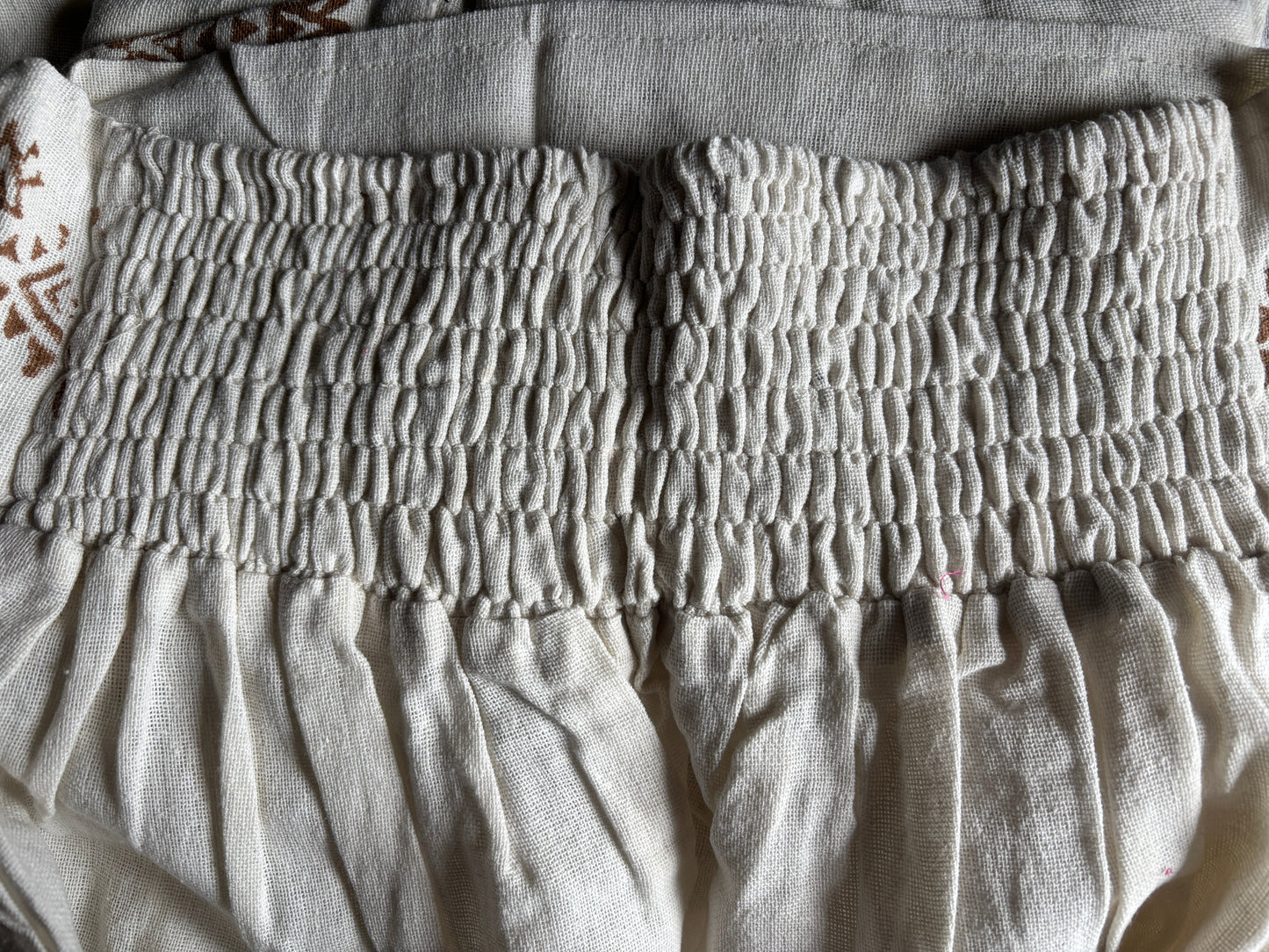 Cotton Slit Skirt