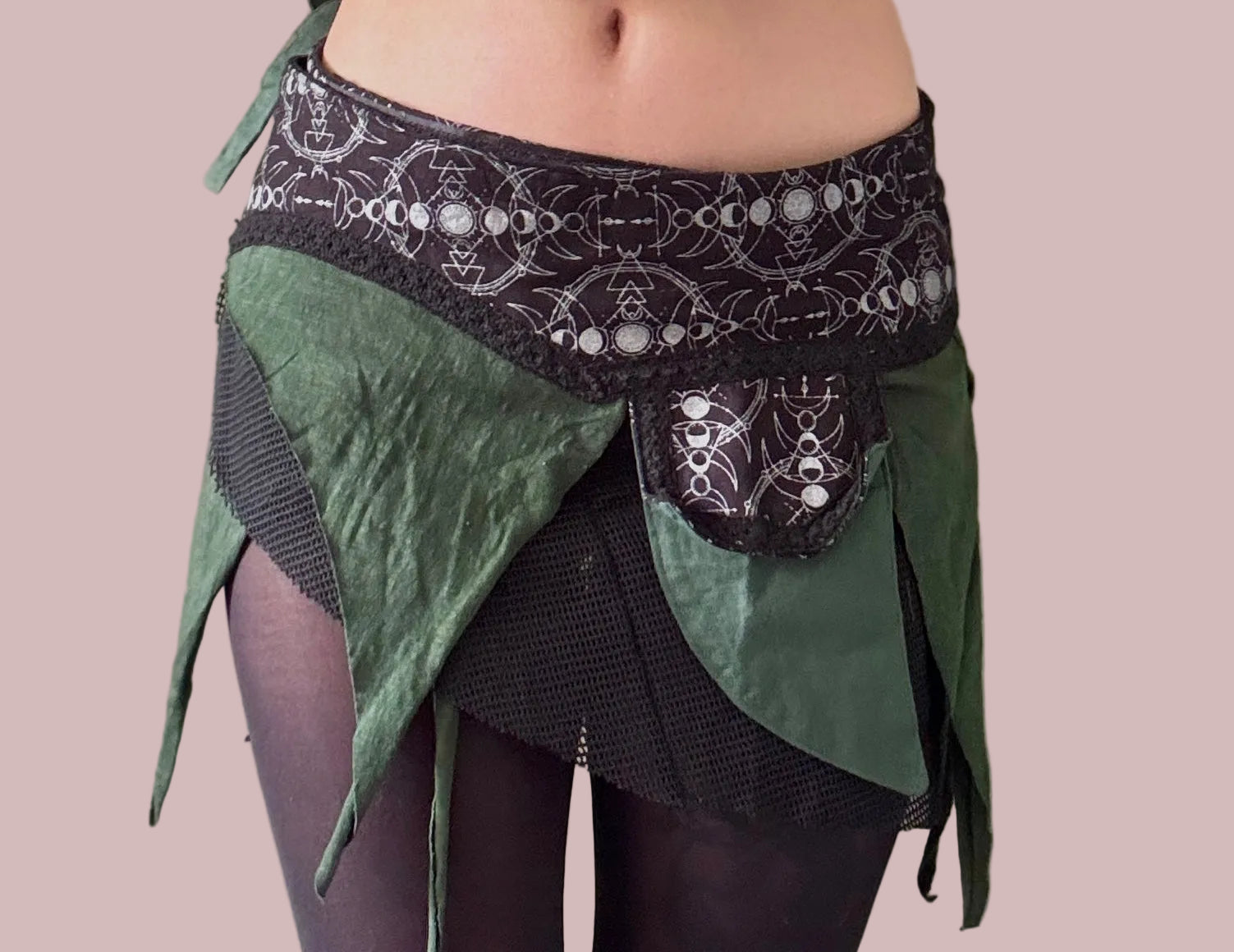 Elowyn Fairy Wrap Mini Skirt