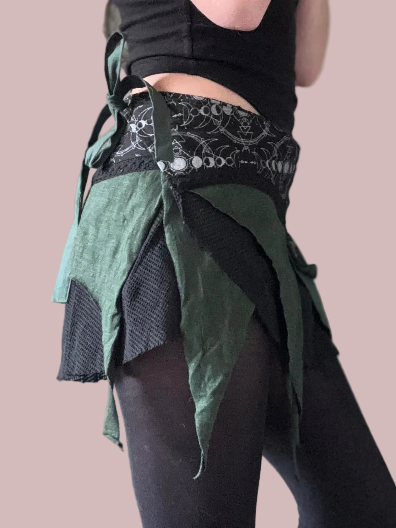 Elowyn Fairy Wrap Mini Skirt