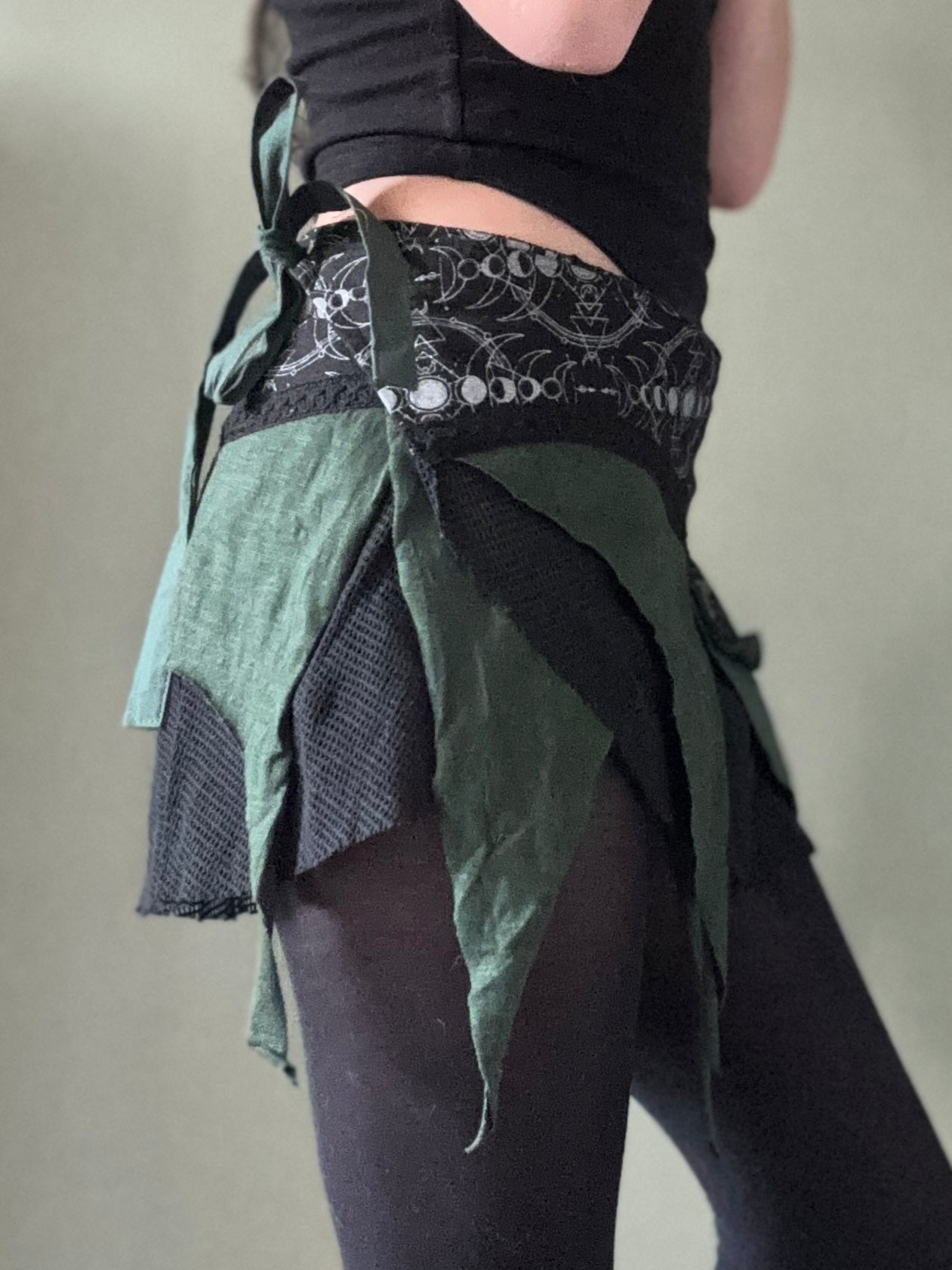 Elowyn Fairy Wrap Mini Skirt
