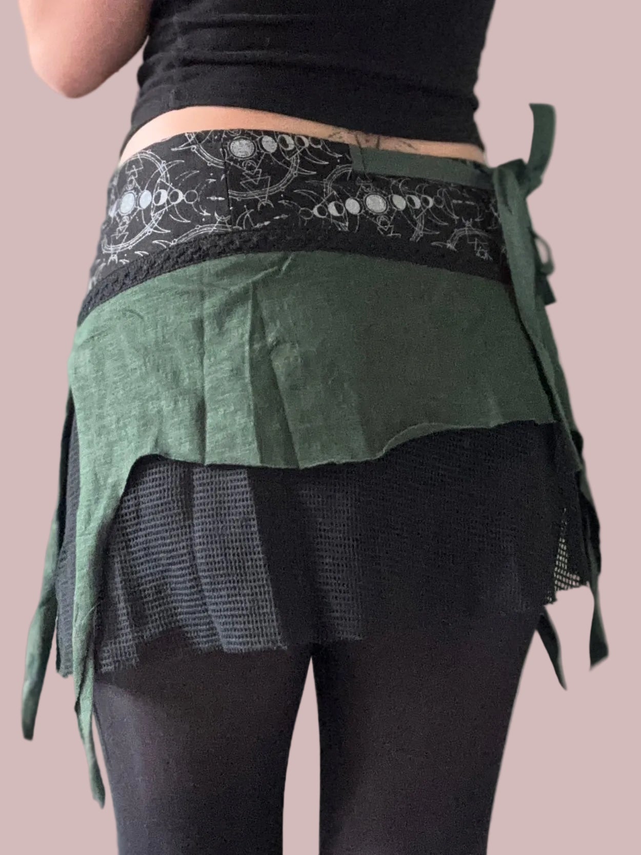 Elowyn Fairy Wrap Mini Skirt