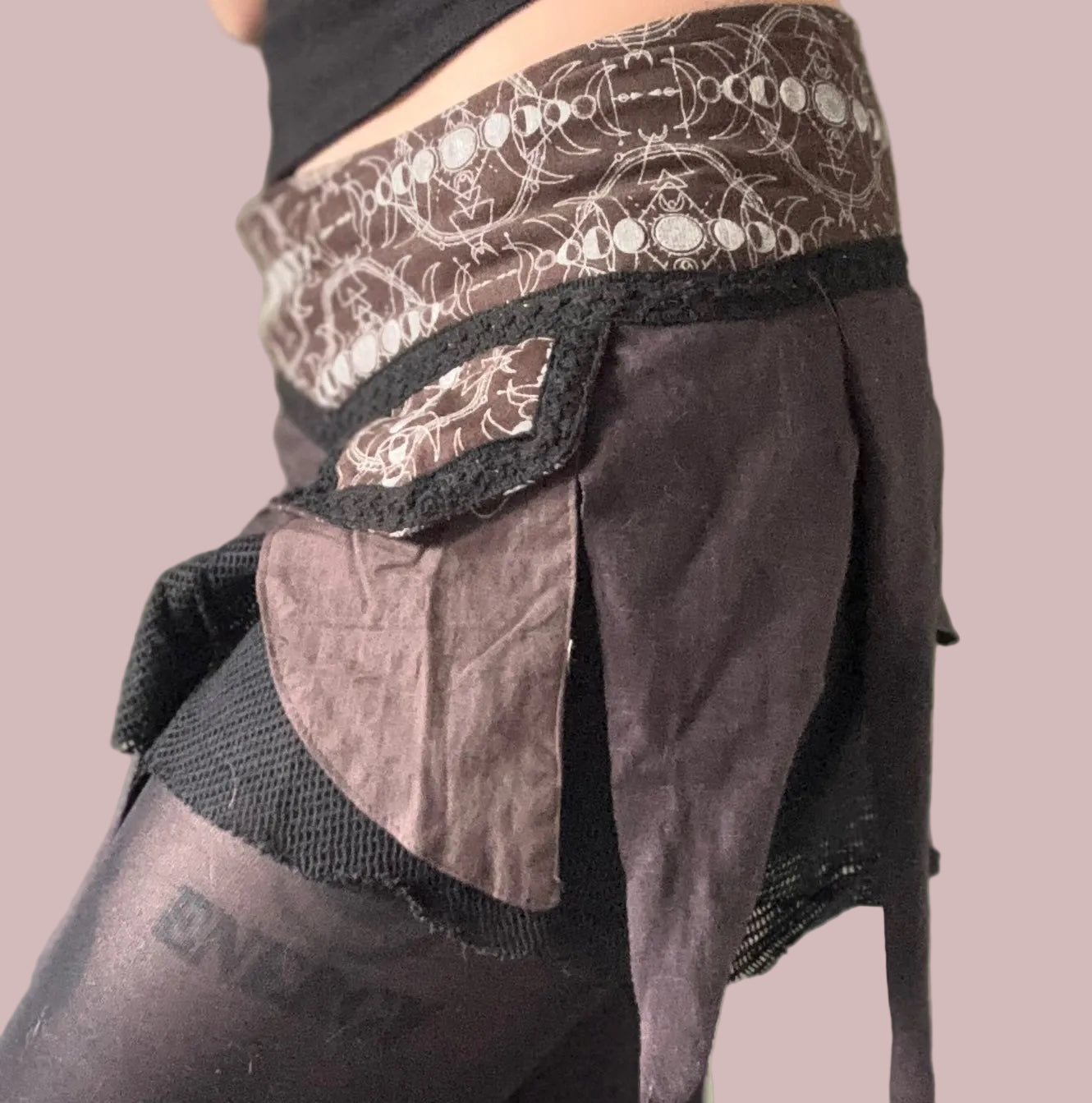 Misty Woods Fairy Wrap Mini Skirt