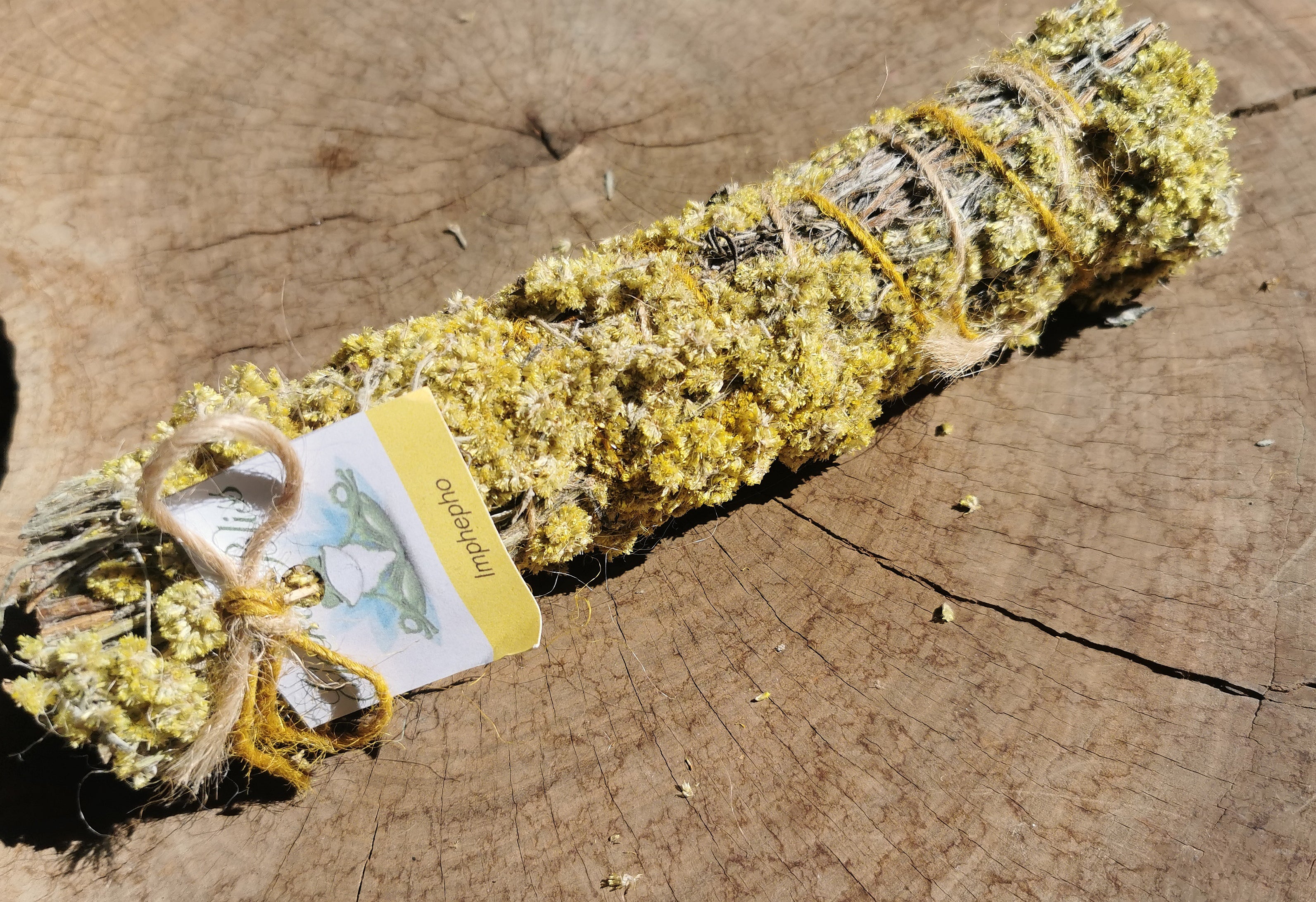 Gecko Bliss Imphepho Smudge Stick