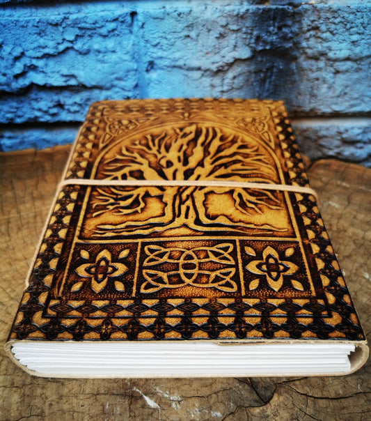 Ancient Tree Leather Journal