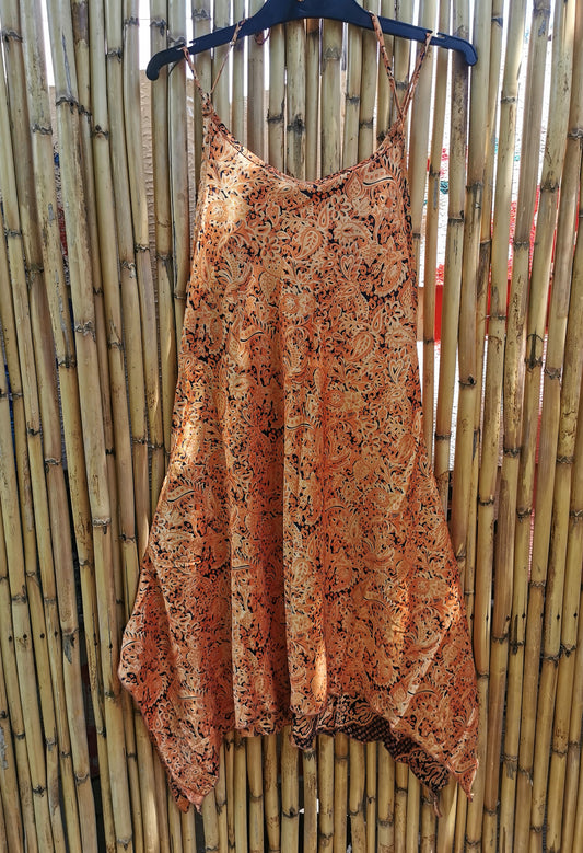 Silk Forest Dress