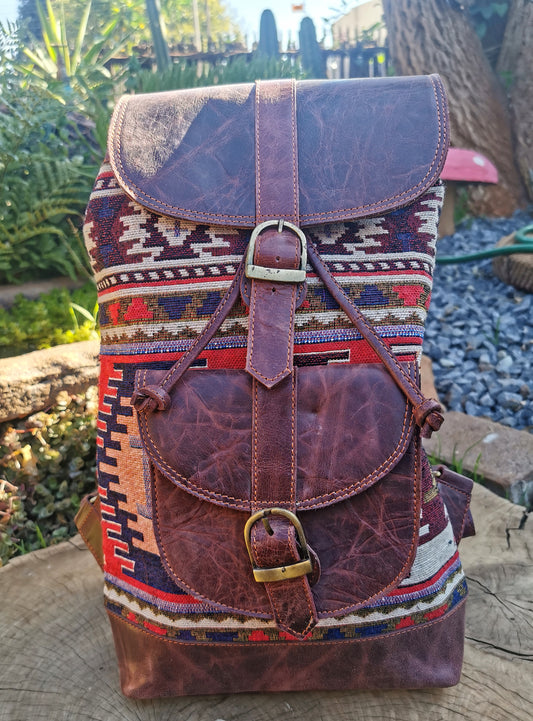 Leather Rucksack