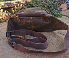 Buffalo Leather Moon bag