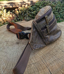Buffalo Leather Moon bag