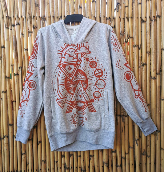 Cosmic Printed Hoodie