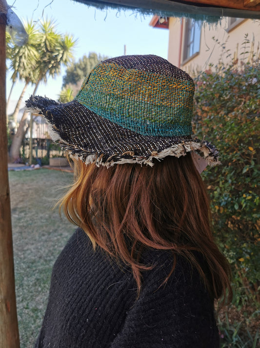Tropical Paradise Hemp Sun Hat