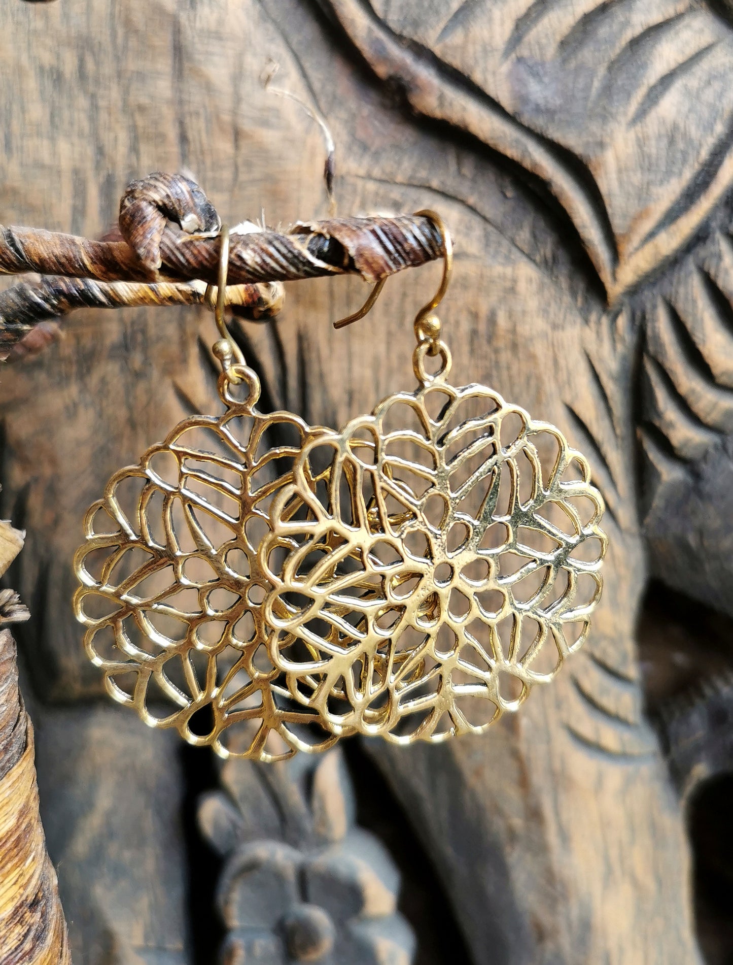 Flower Mandala Earrings