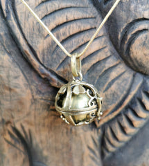 Ornamental Harmony Bell Pendant
