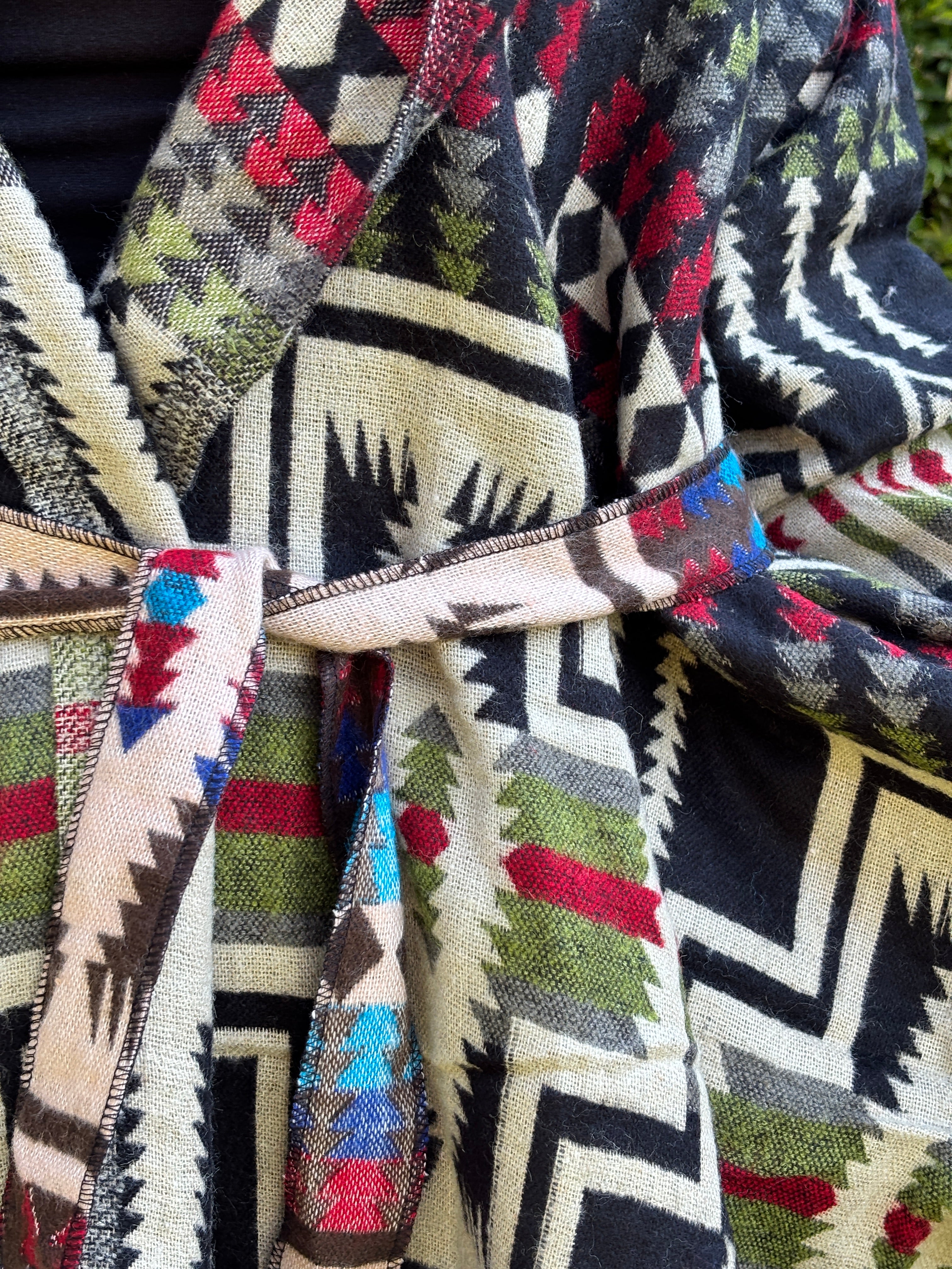 Hooded Woolen Blanket Coat