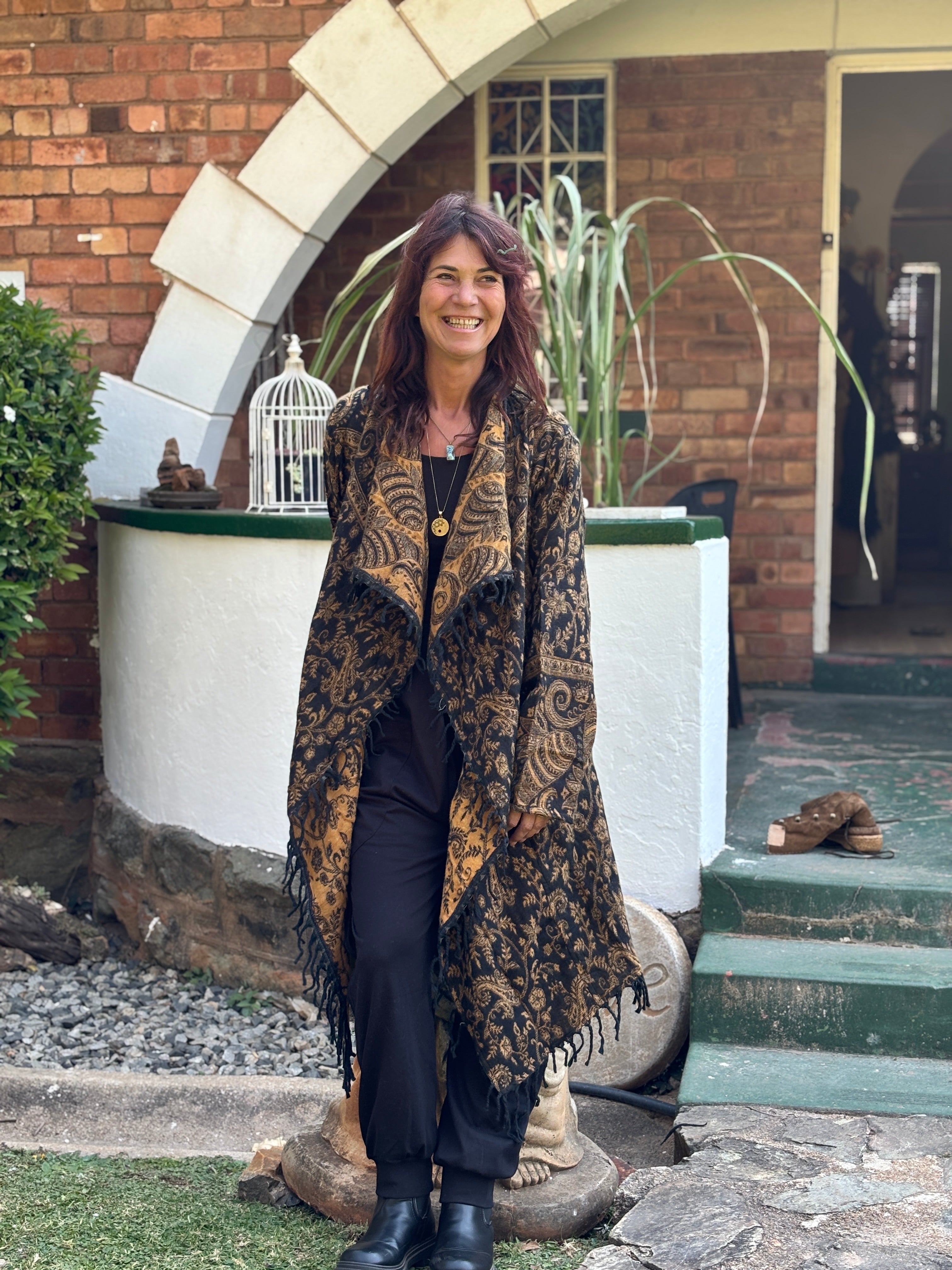 Pashmina Woolen Blanket Coat