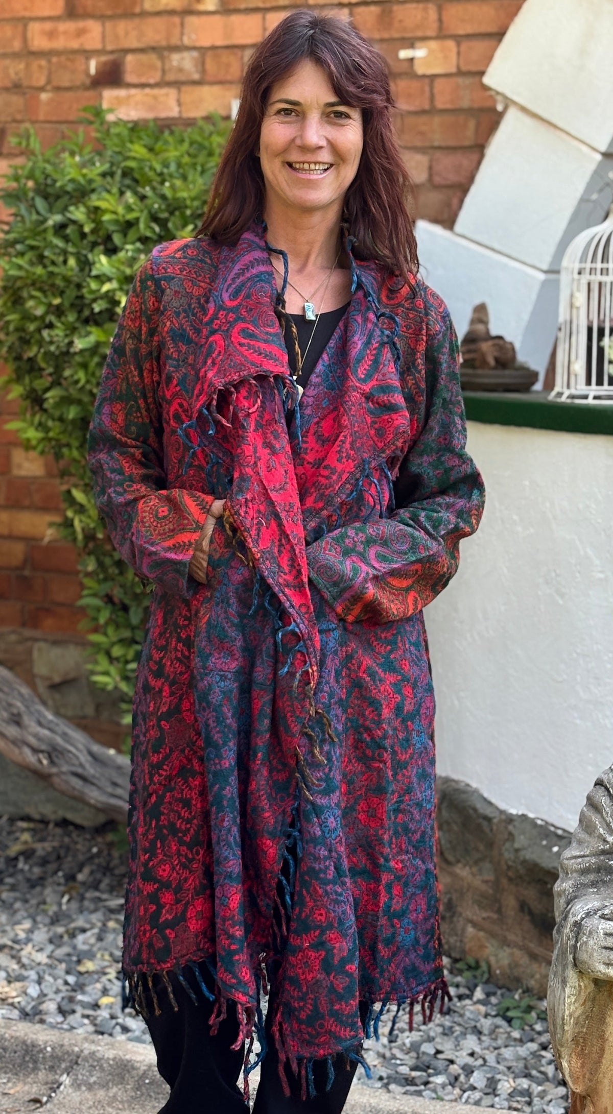 Pashmina Woolen Blanket Coat
