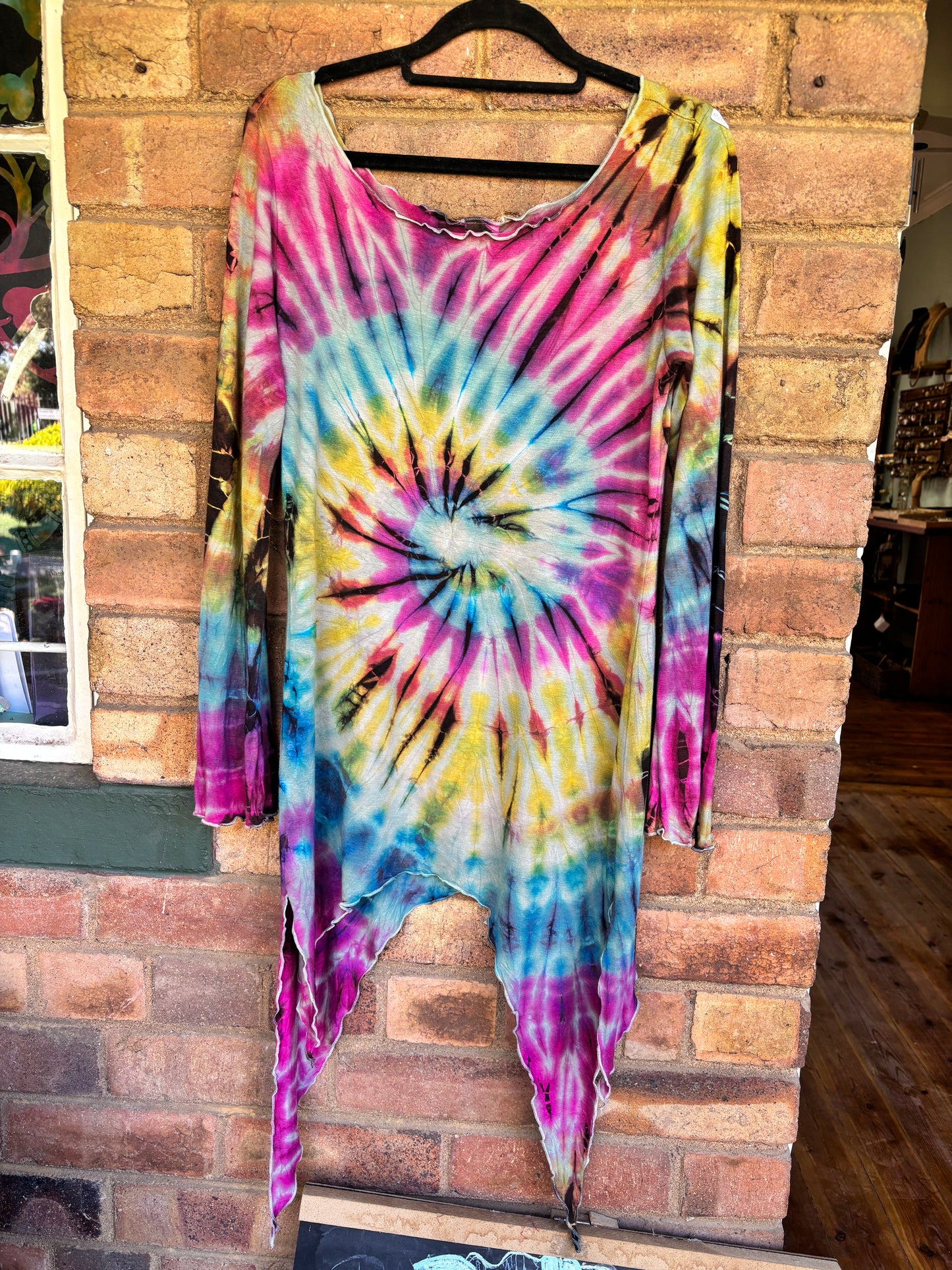 Tie-Dye Throw Top