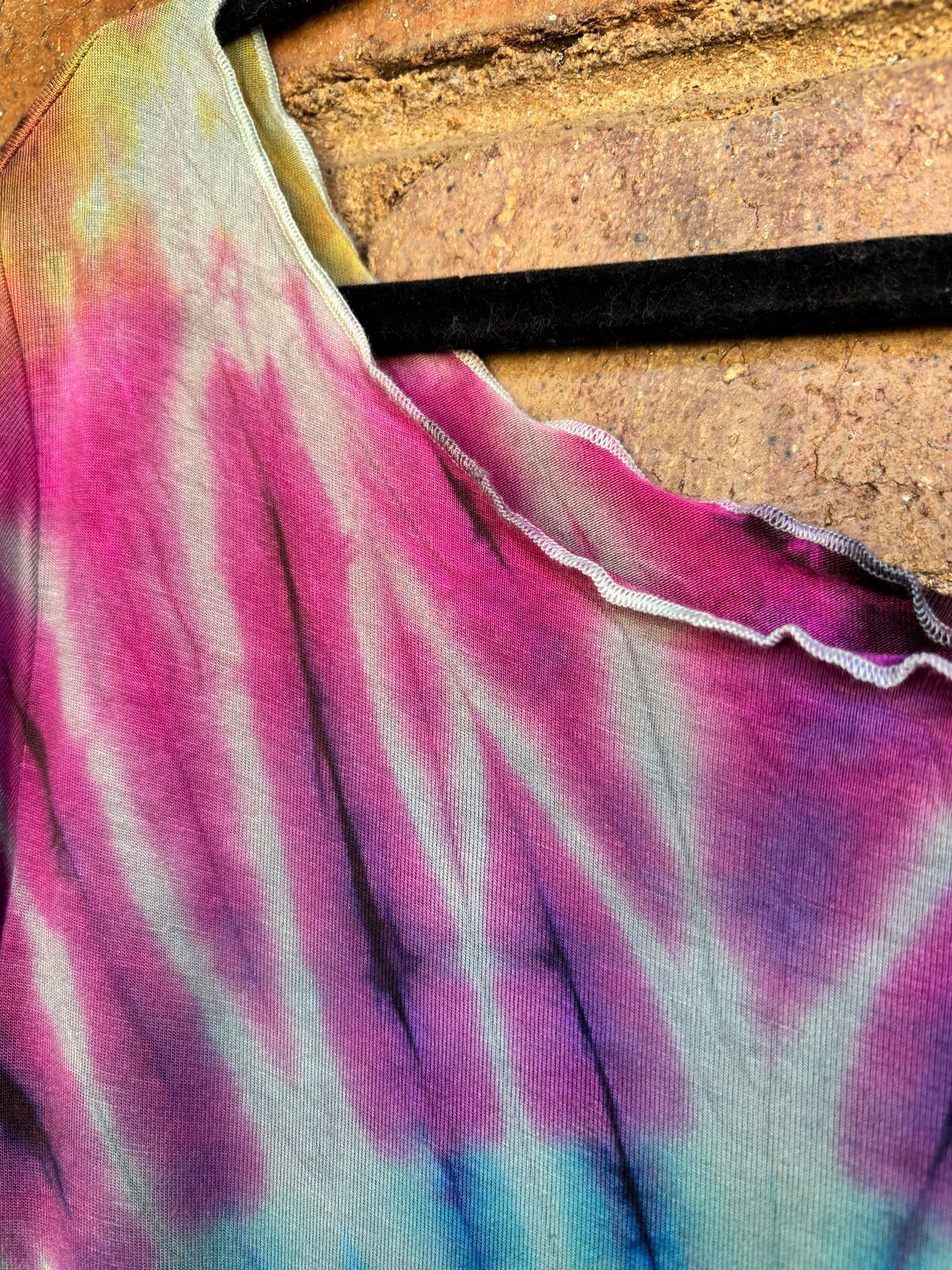 Tie-Dye Throw Top