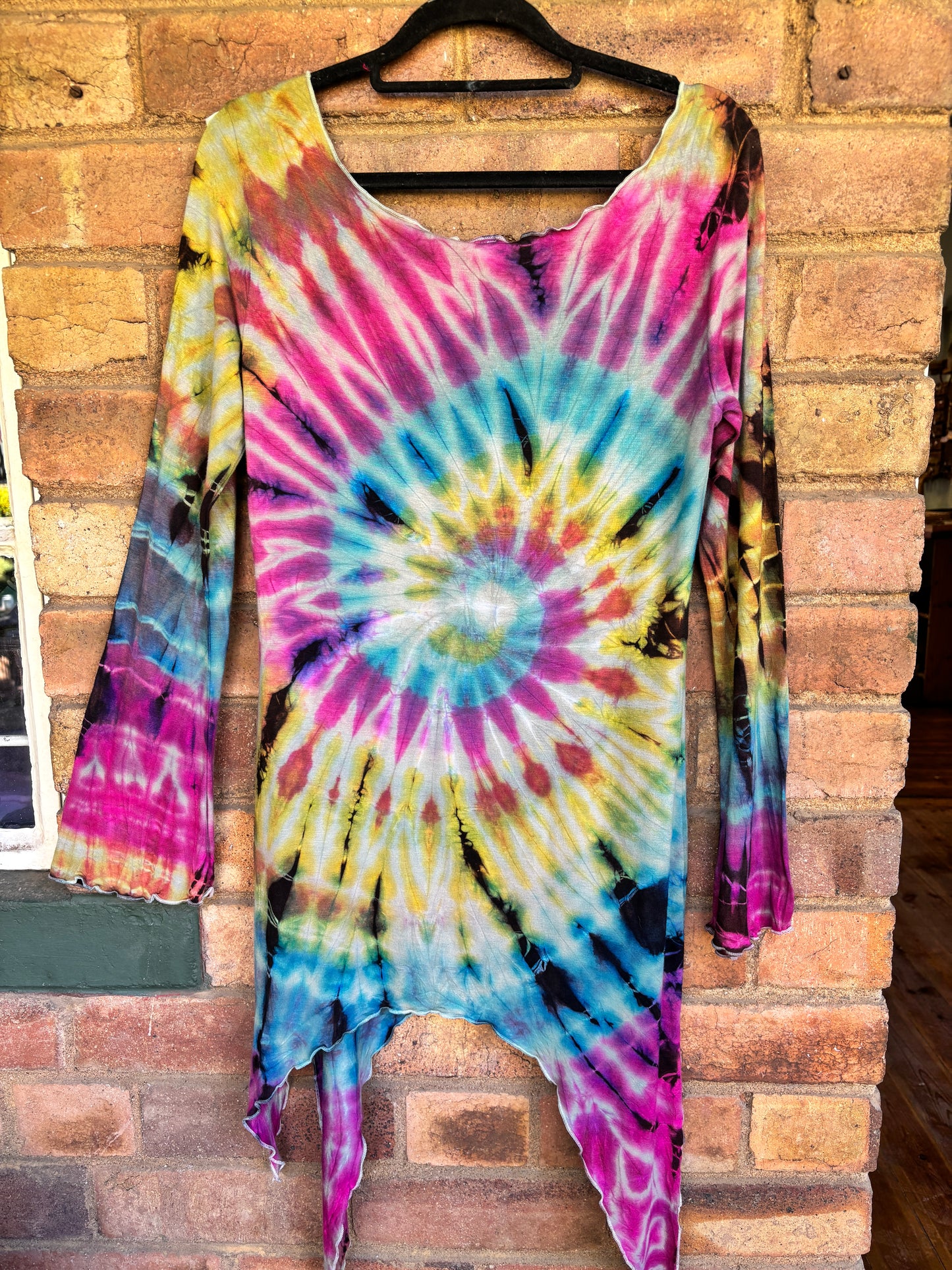 Tie-Dye Throw Top