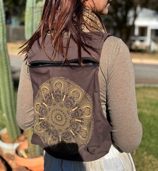 Adjustable Geometric Back Pack