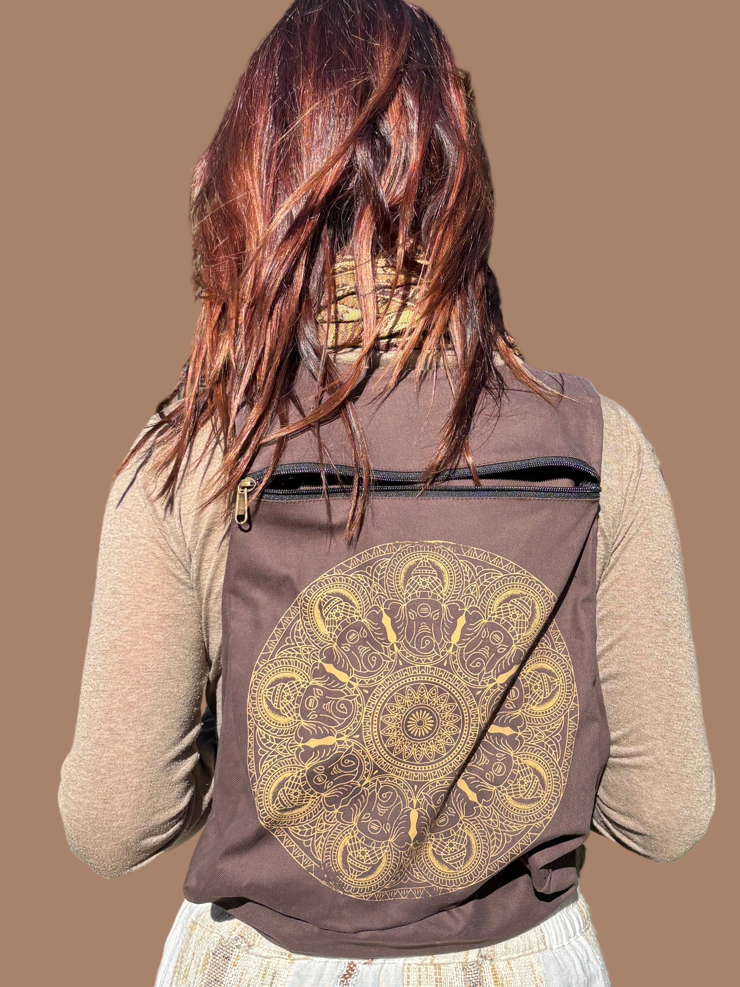 Adjustable Geometric Back Pack