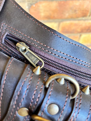 Leather Waist/Leg Satchel