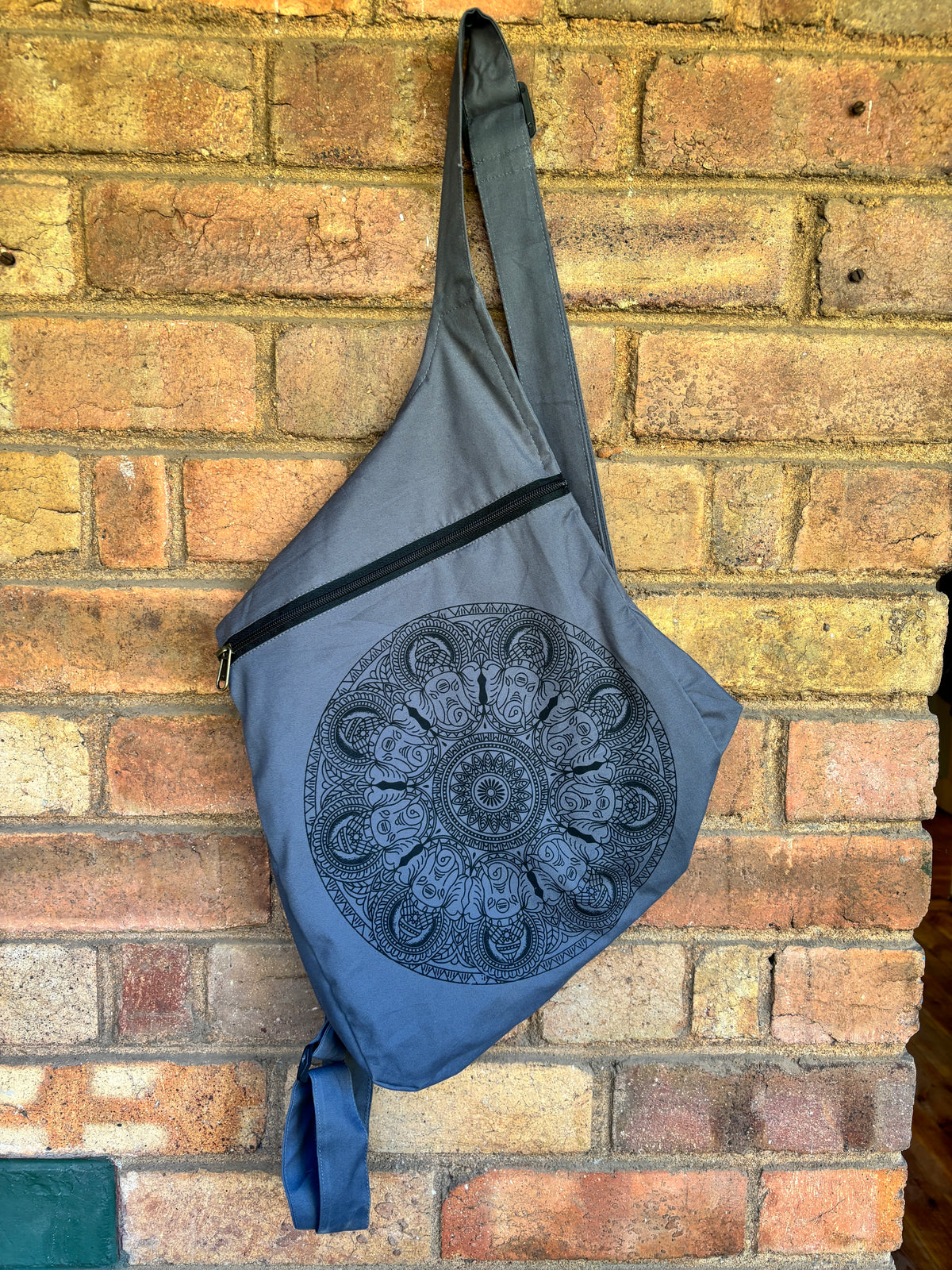 Adjustable Geometric Backpack