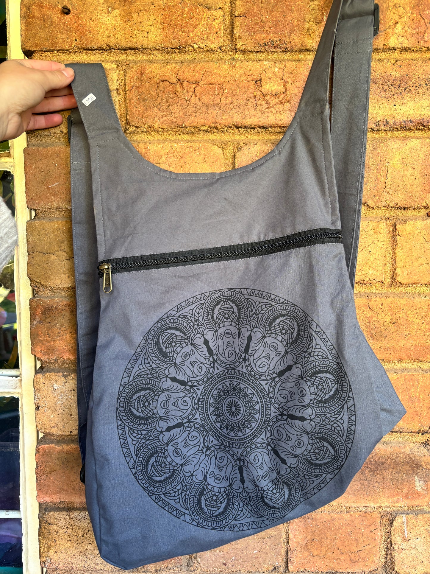 Adjustable Geometric Backpack