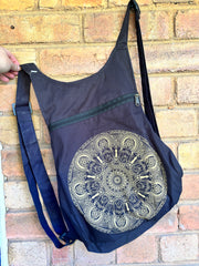 Adjustable Geometric Backpack