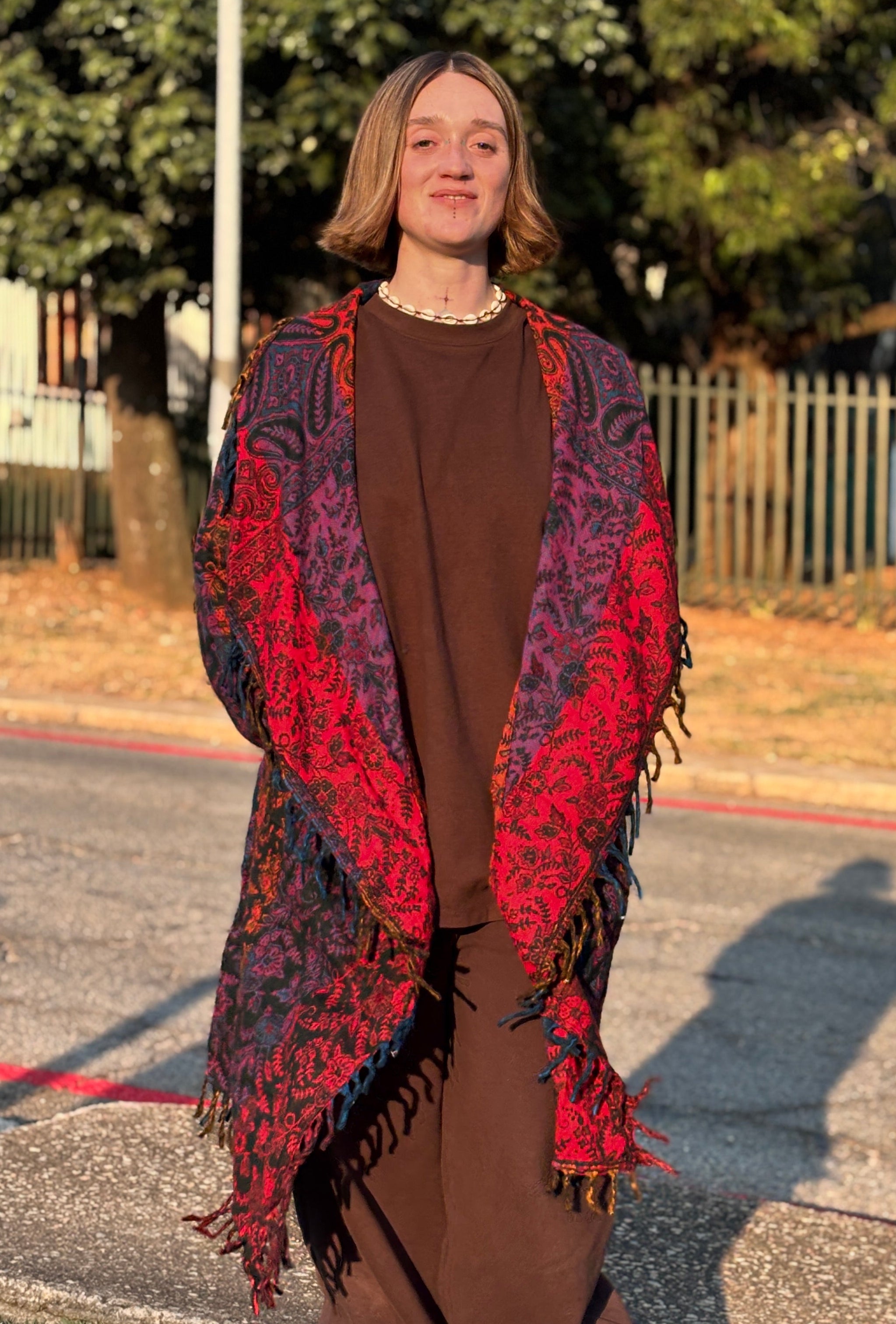 Pashmina Woolen Blanket Coat
