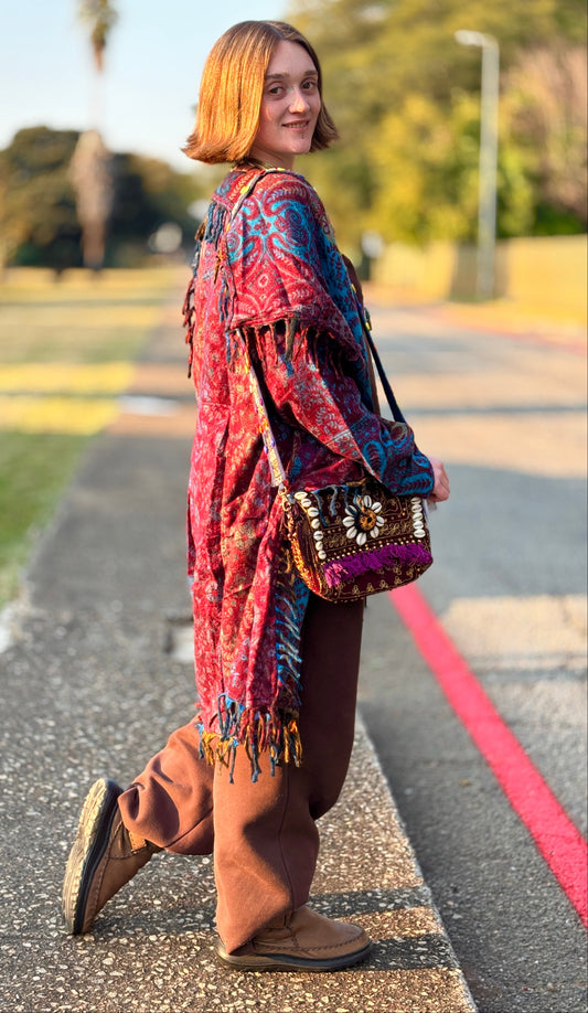 Pashmina Woolen Blanket Coat