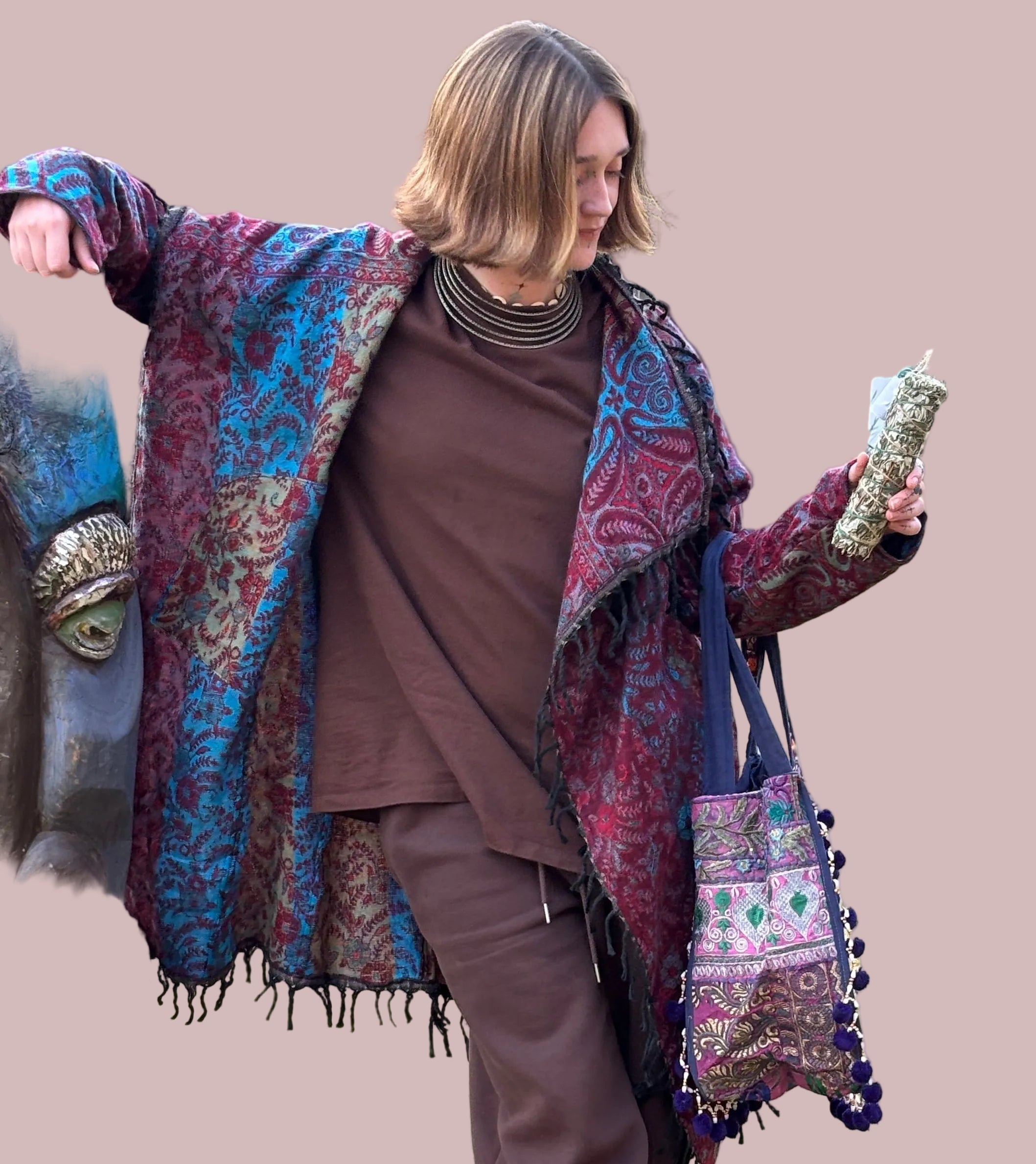 Pashmina Blanket Coat