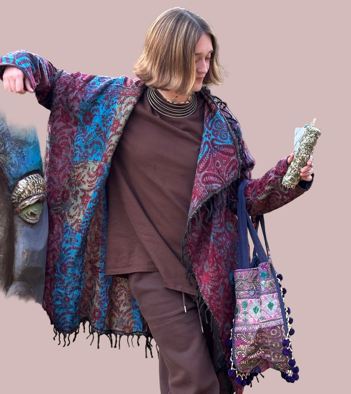 Pashmina Blanket Coat