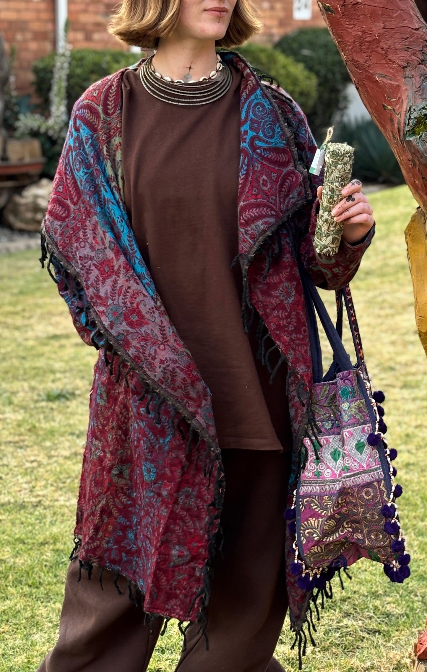 Pashmina Woolen Blanket Coat
