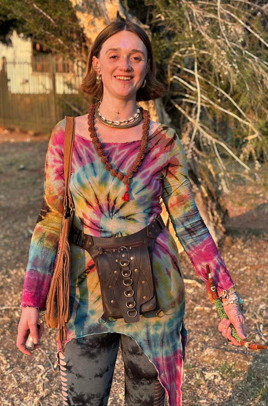 Tie-Dye Throw Top