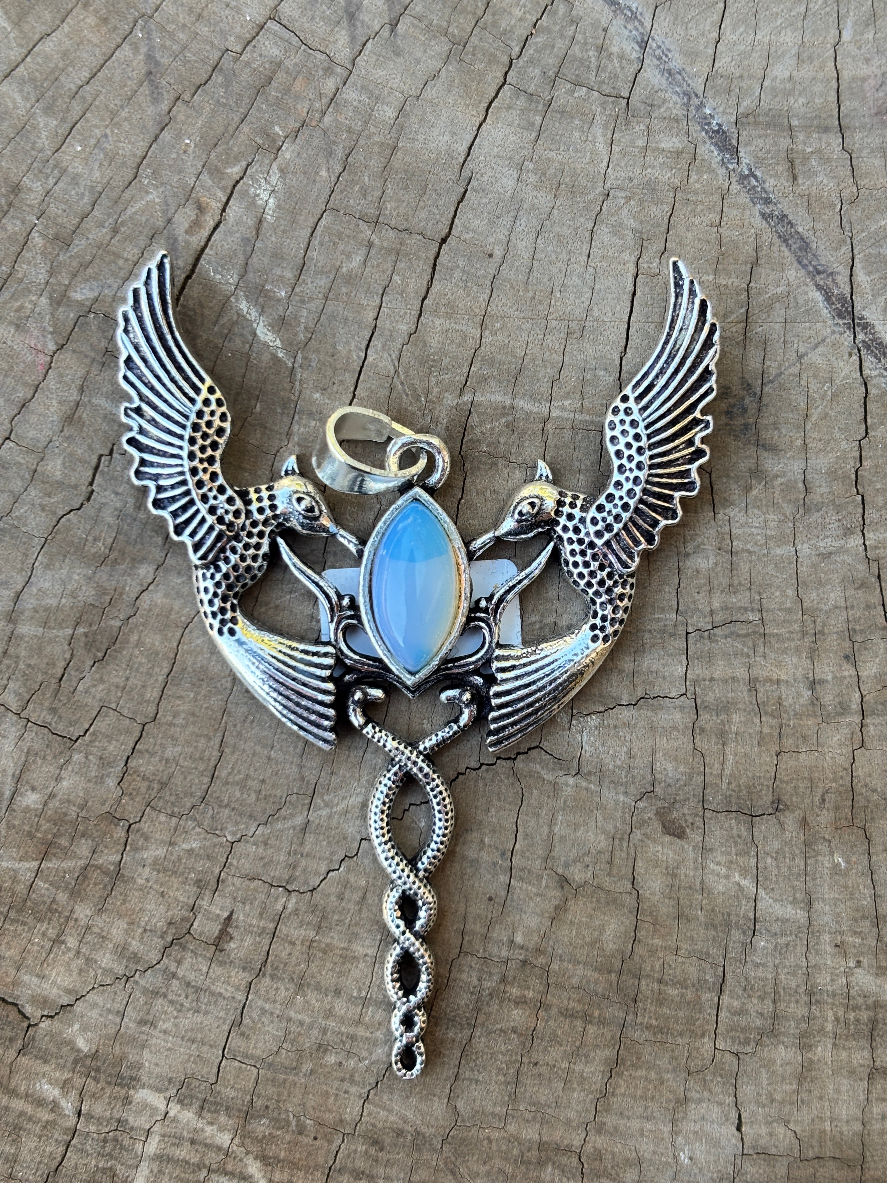 Silver Swallow  Pendant